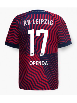 Billige RB Leipzig Lois Openda #17 Bortedrakt 2023-24 Kortermet